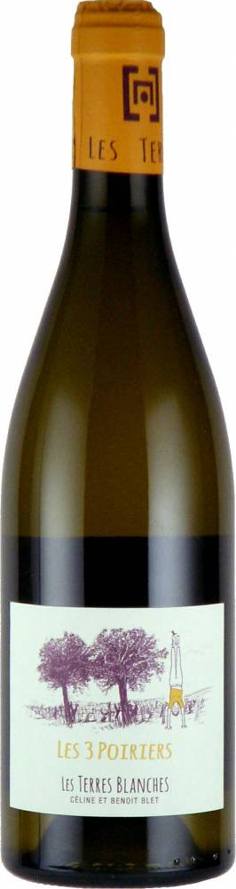 2021年　レ・テール・ブランシュ　レ トロワ ポワリエ （白）フランス　ロワール地方