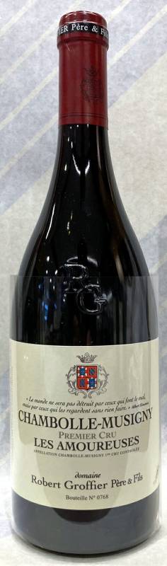 2021年シャンボール・ミュジニー1級畑レ・ザムルーズ　750ml（赤）ブルゴーニュ　ドメーヌ・ロベール・グロフィエ