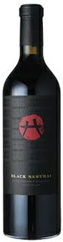 2019年　ブラックサムライ　カベルネソーヴィニヨン　ナパヴァレー（赤）カリフォルニア　ナパヴァレー