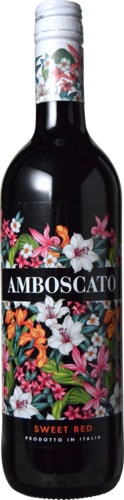 アンボスカート スウィート レッドNV（赤・微発泡）イタリア　　アルコール5％