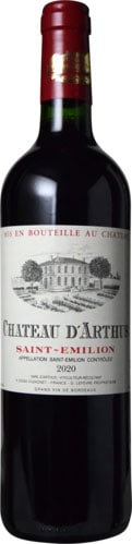 2020年シャトー・ダルテュス（赤）ボルドー　A.O.C.サン・テミリオン