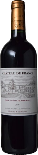 2019年　シャトー・ド・フラン（赤）ボルドー　フラン・コート・ド・ボルドー