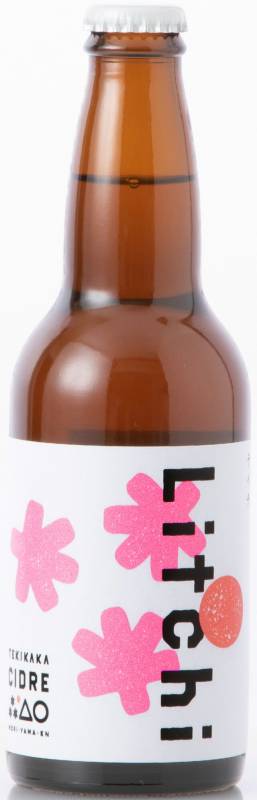 テキカカシードル ライチ 330ml【青森県弘前市 もりやま園】
