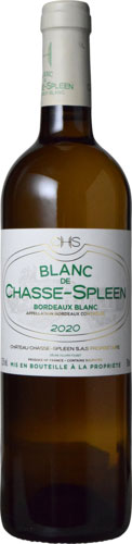 ブラン・ド・シャス・スプリーン2020年（白）ボルドーブラン