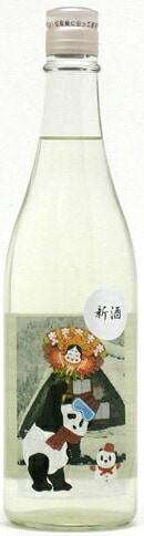 御代櫻　からくち純米生原酒　スノーパンダ　1.8L【岐阜県美濃加茂市　御代櫻醸造】