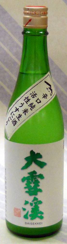 【北アルプスの酒蔵！長野県池田市の大雪渓酒造】大雪渓　辛口純米　活性うすにごり生酒　720ml
