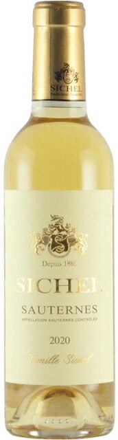 メゾン・シシェル ソーテルヌ　貴腐ワイン　375ml　2020年（白・甘口）ボルドー　ソーテルヌ