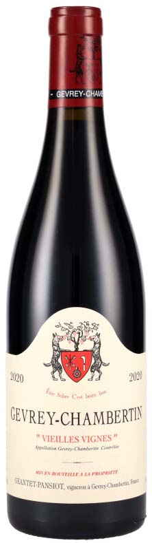 ジュヴレ・シャンベルタン　ヴィエイユ・ヴィーニュ2020年　ジャンテ・パンショ（赤）ブルゴーニュ