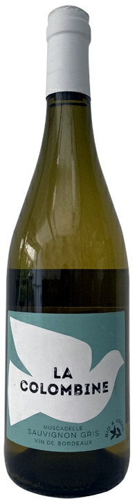 ラ・コロンビーヌ・ミュスカデル・ソーヴィニヨン・グリ2021年（白）ボルドー
