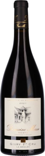 ジヴリ プルミエ・クリュ ラ・ブリュレ　ファミーユ・マッス2021年（赤）ブルゴーニュ