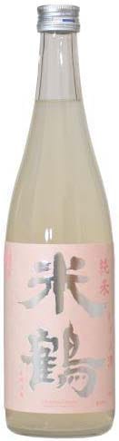 米鶴　純米かすみ酒　1.8L【山形県高畠町　米鶴酒造の限定日本酒】