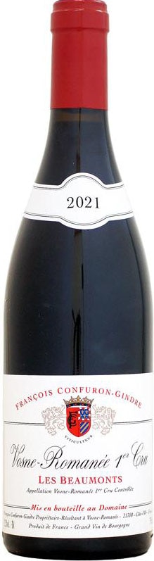 ジャン　ジャック　コンフェロン　ヴォーヌ　ロマネ　1ER レ　ボーモン ジャン ジャック コンフェロン ヴォーヌ ロマネ 1ER レ ボーモン