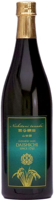 大七　西谷棚田　山田錦　720ml【福島県二本松市　大七酒造】