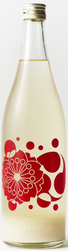 花巴　ソーダポップ　水もと活性にごり生酒　720ml【奈良県吉野郡吉野町　美吉野醸造】