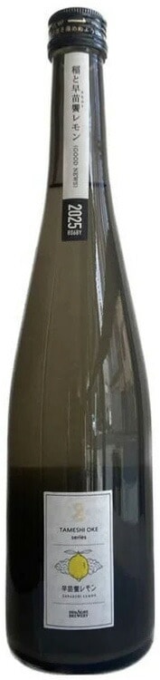 稲と早苗饗（さなぶり）レモン　クラフトサケ　500ml【秋田県男鹿市　稲とアガベ】