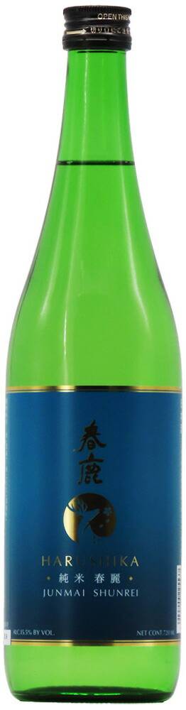 春鹿　春麗　純米酒　720ml【奈良県奈良市　今西清兵衛商店】