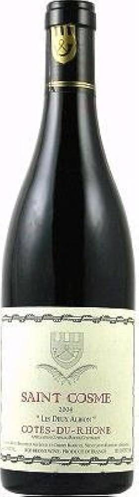 コート・デュ・ローヌ　レ・ドゥー・アルビオン・ルージュ2020年（赤）フランス　コート・デュ・ローヌ地方