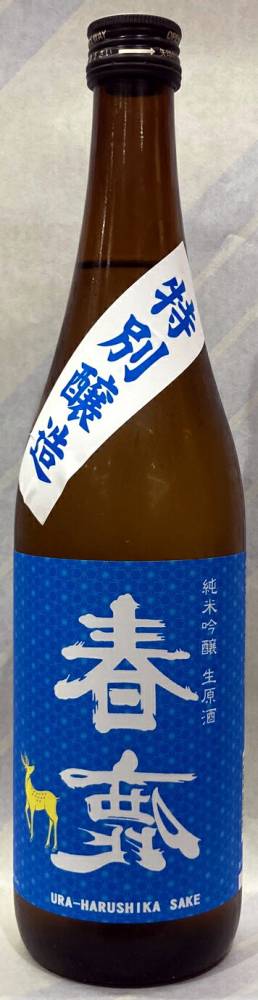 春鹿　純米吟醸生原酒　夏仕込み　1.8L【奈良県奈良市　今西清兵衛商店】