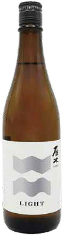 雁木　LIGHTライト　純米原酒　720ml【山口県岩国市　八百新酒造】