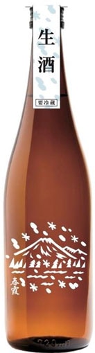 春霞　冬ラベル　純米生原酒　720ml【秋田県仙北郡　栗林酒造店】【NEXT5参加蔵】