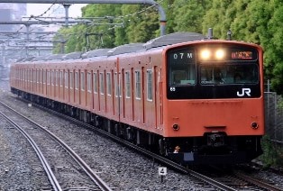 201系体質改善車　ジャンク8両 201系体質改善車 八尾市制施行70周年×おおさか東線全線開通