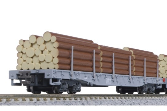 在庫〉#10-1892 レーティッシュ鉄道 長物車 R-w コンテナ積載 4両【26