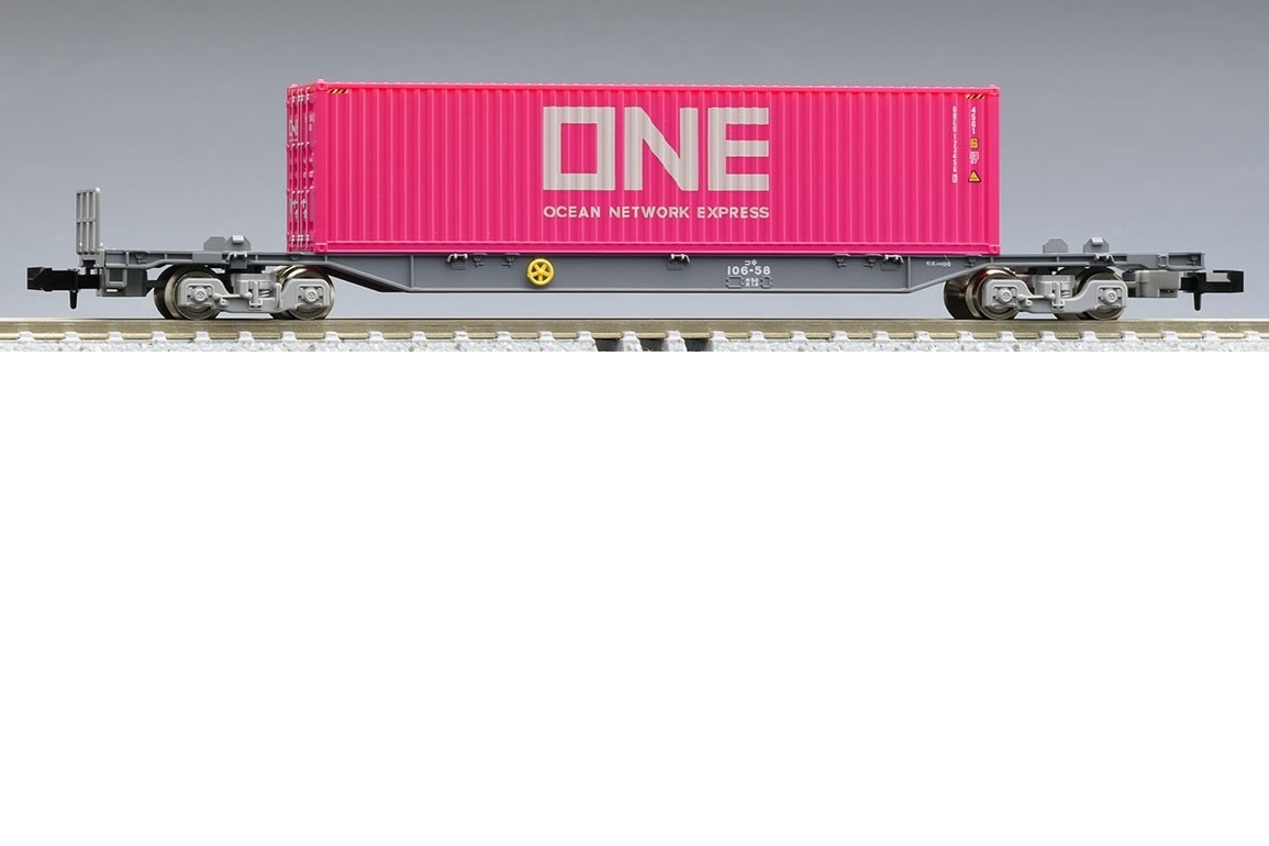 在庫〉#8751 コキ106 前期型 新塗装 ONEコンテナ付【26%OFF】 | 【倉庫