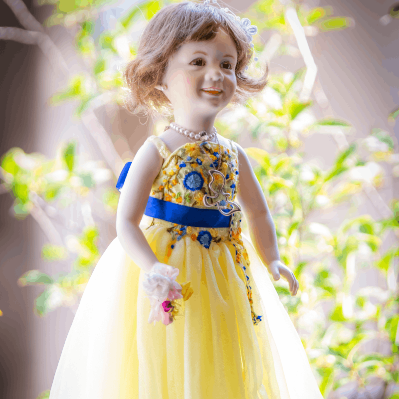 オーダーメイド新婦(花嫁) ウェディングドール ビスクドール 35cm