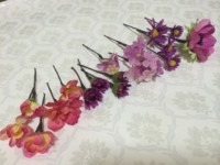 アネモネミニミニリストレット・ブートニア・ヘッドパーツセット|リストレット＆ブレスレット