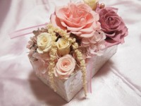 ピンクメリアアレンジ|贈呈＆お祝い|贈呈＆お祝い