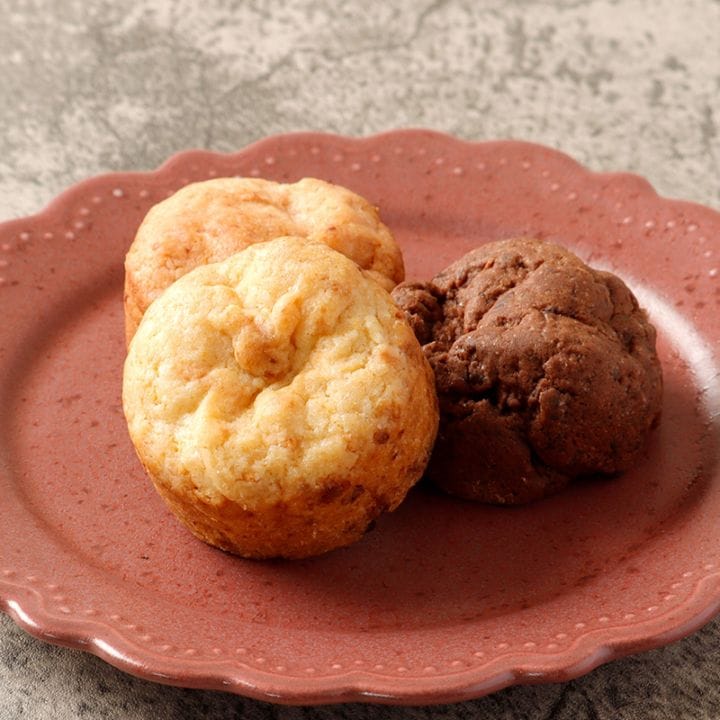3種のチョコチップスコーン～バニラ・イチゴ・チョコ～