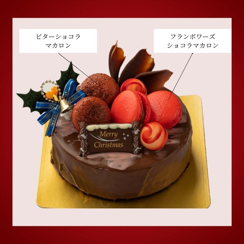 ノエル・フランボワーズ・ショコラ 4号(12cm)