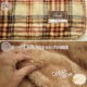 ひざ掛け 毛布 ブランケットL Gluck チェック柄 小さめ 140×100cm シープ調 ウォッシャブル 洗濯可能 ハーフケット