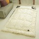 小さめ布団2点セット ショートセミシングル シンサレートウルトラ 掛布団 135×185cm 固綿敷布団 80×180 防ダニ 短い 女性 軽量 軽い 暖か