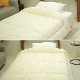 小さめ布団2点セット ショートセミシングル シンサレートウルトラ 掛布団 135×185cm 固綿敷布団 80×180 防ダニ 短い 女性 軽量 軽い 暖か
