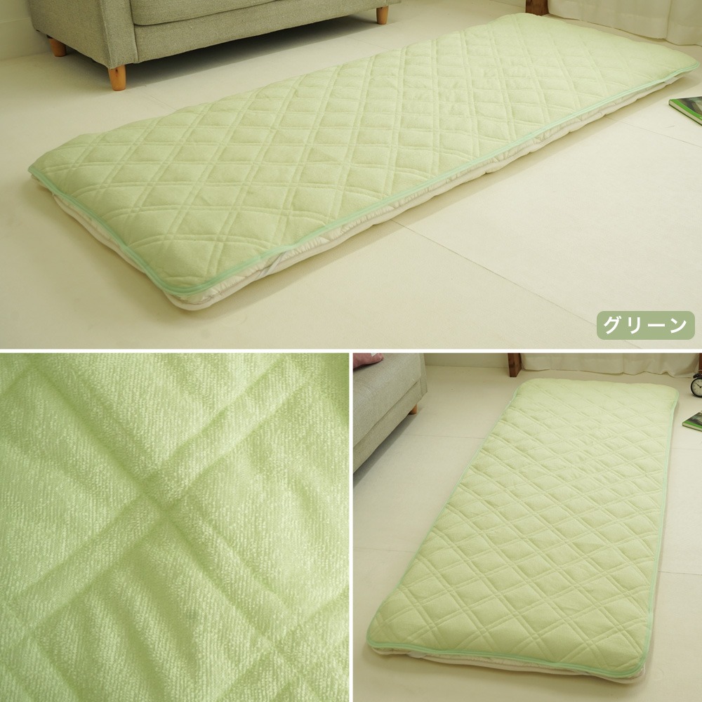 敷パッド 80×200cm セミシングル オールシーズン