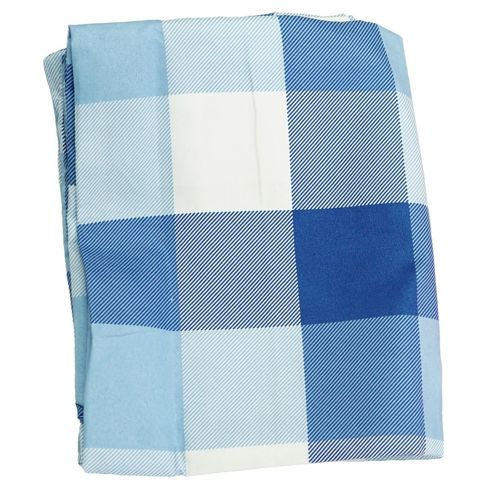 セミシングル 75×205cm 敷布団カバー 70×200cm敷布団用【Nポ】【70】チェック 無地