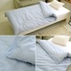 綿100% ストライプ 掛け布団カバー 140×190cm 肌掛カバー 小さめ セミシングル ショートセミシングル コットン 日本製