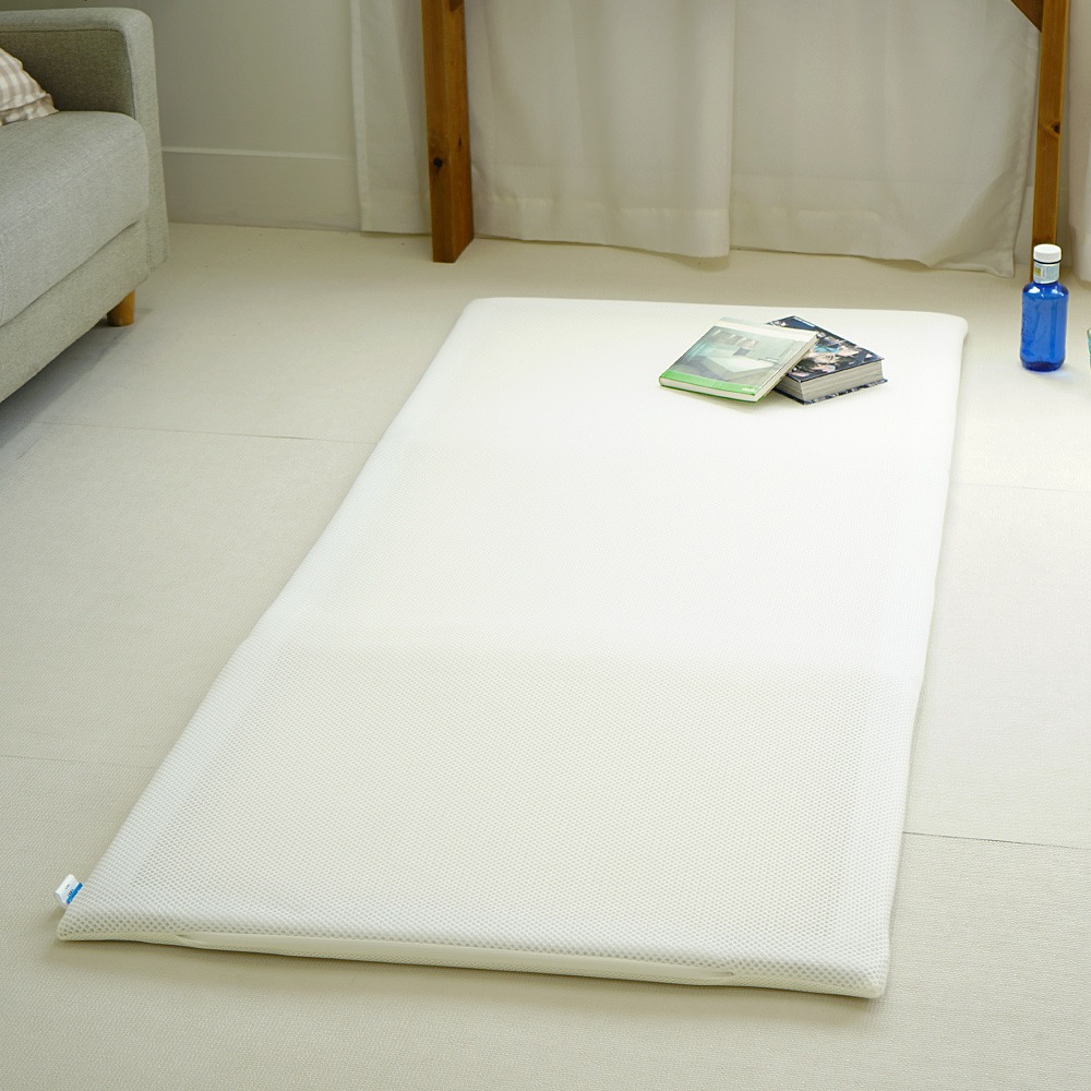 ファインエアー 80×180cm 3つ折り高反発マットレス コンパクト 洗濯可能