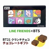 BT21 クランチチョコボックス【メール】｜チョコレートスタジアム