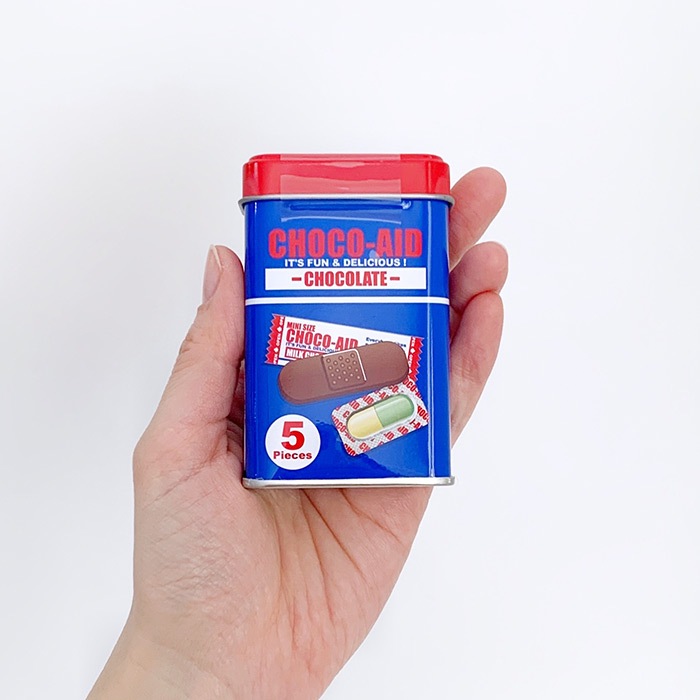 完売】チョコエイド ミニティン 青【メール】｜チョコレートスタジアム