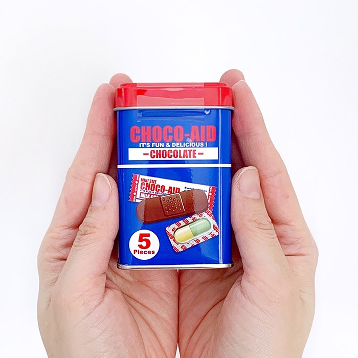 チョコエイド ミニティン 青｜チョコレートスタジアム