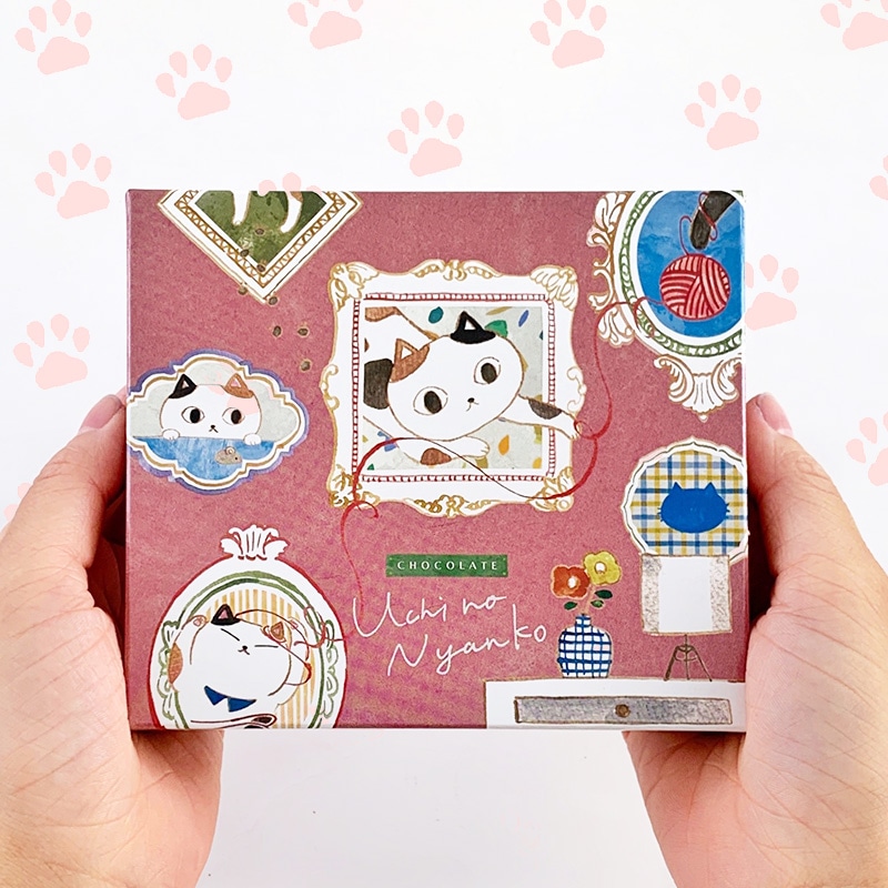 完売】にゃんこショコラ4 チョコ 【手提げ袋付き】｜チョコレート