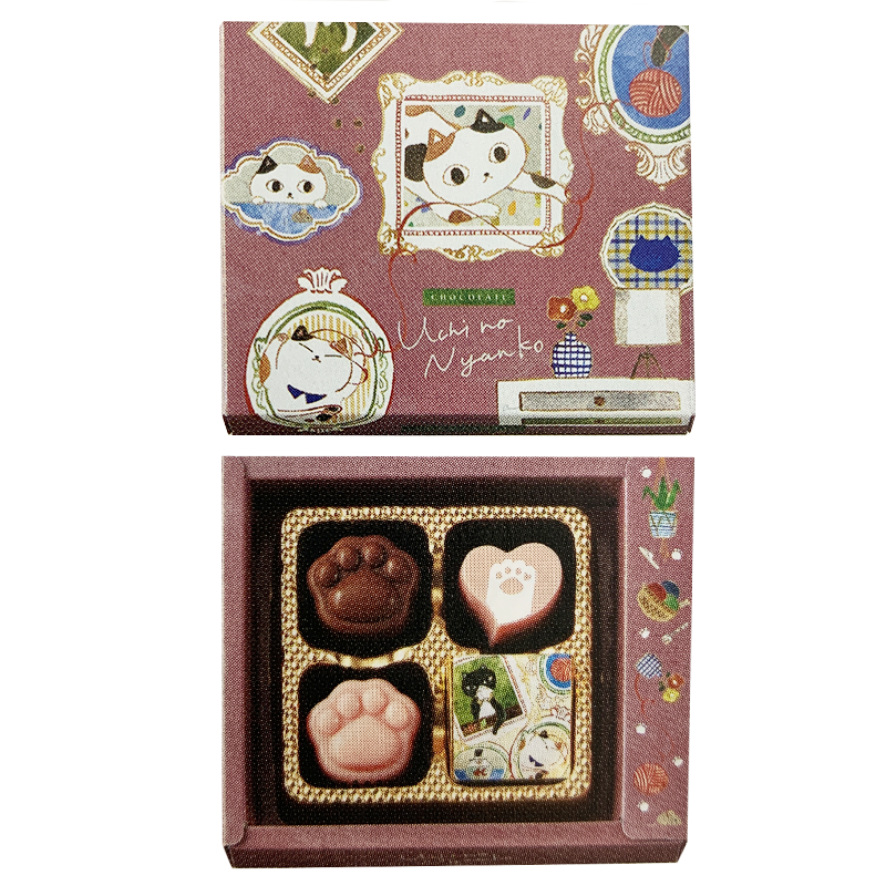 12/19出荷予定】にゃんこショコラ4 チョコ 【手提げ袋付き