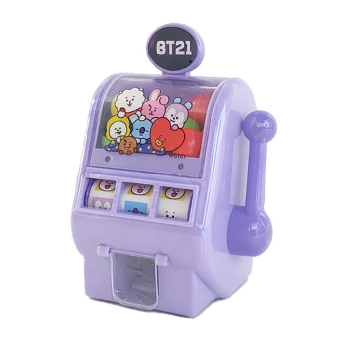 BT21 スロットマシーン ガムボール付き｜チョコレートスタジアム