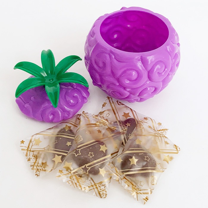 ワンピース悪魔の実チョコポット ☆ヤミヤミの実☆｜チョコレート