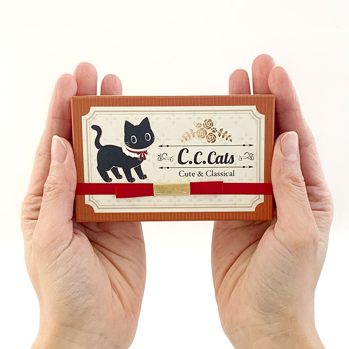 ちょこにゃん 完売】C.C.キャッツ ミニギフト チョコ 【手提げ袋付き