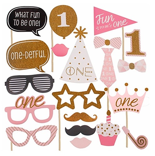 ちょごり屋さん 伝統小物 雑貨 ステーショナリー ギフト Photoprops 002 1歳誕生日用フォトプロップス ピンク ちょごり屋さん 伝統小物 雑貨 ステーショナリー ギフト Photoprops 002 1歳誕生日用フォトプロップス ピンク