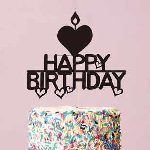 ��caketopper-023�ۡ��������ȥåѡ����ϥåԡ��С����ǡ�