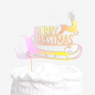 ��caketopper-028�ۡ��������ȥåѡ������ꥹ�ޥ�